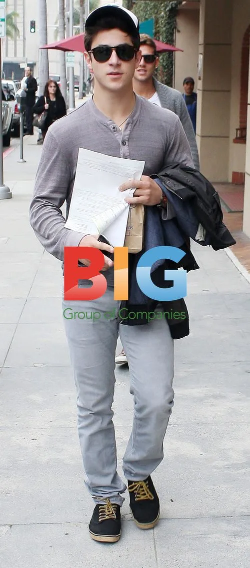 David Henrie Out & About in LA