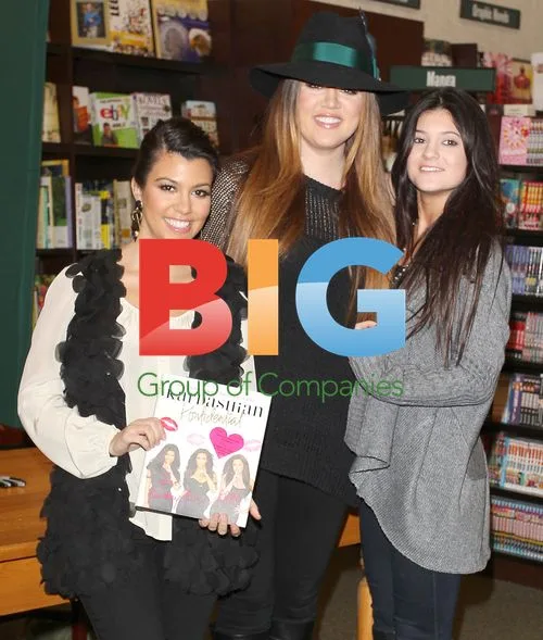 The Kardashians Sign 'Kardashian Konfidential' Book