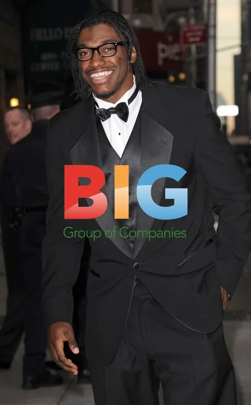Robert Griffin III at David Letterman Show