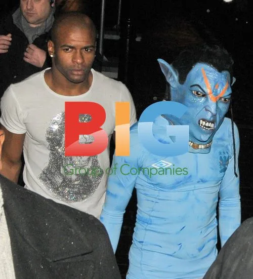 Manchester City Stars at Christmas Party