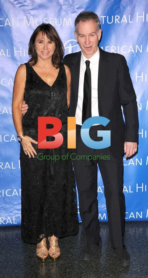Patty Smyth and John McEnroe at AMNH Gala