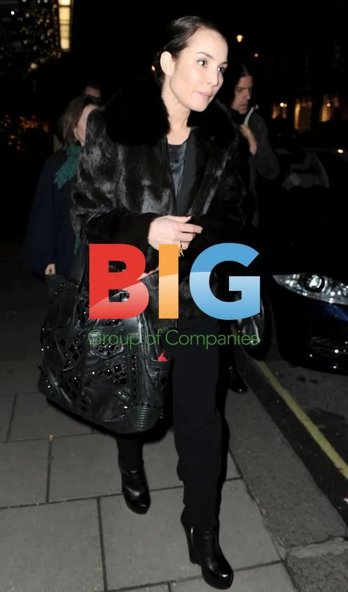 Noomi Rapace Leaves London Hotel
