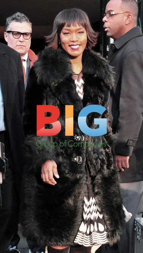 Angela Bassett with Talk Celebs
