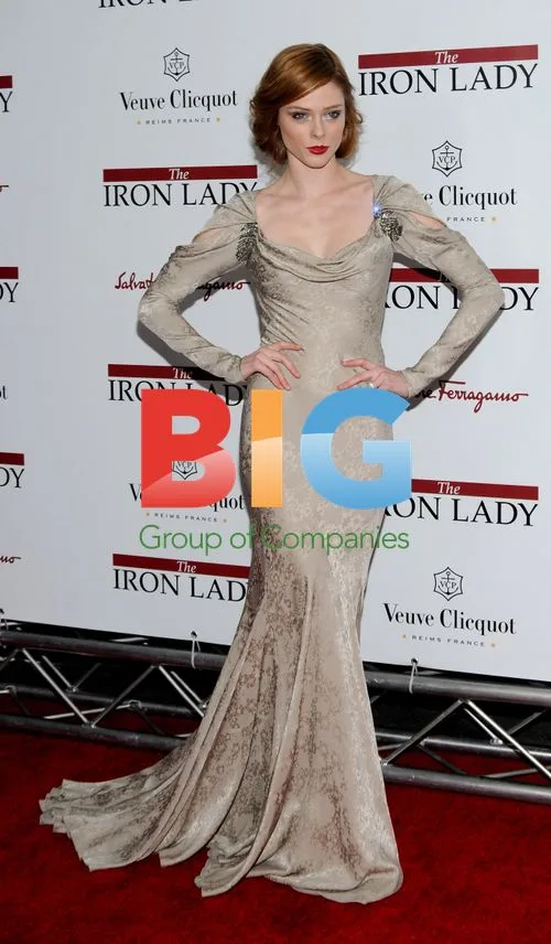 Coco Rocha at The Iron Lady Premiere