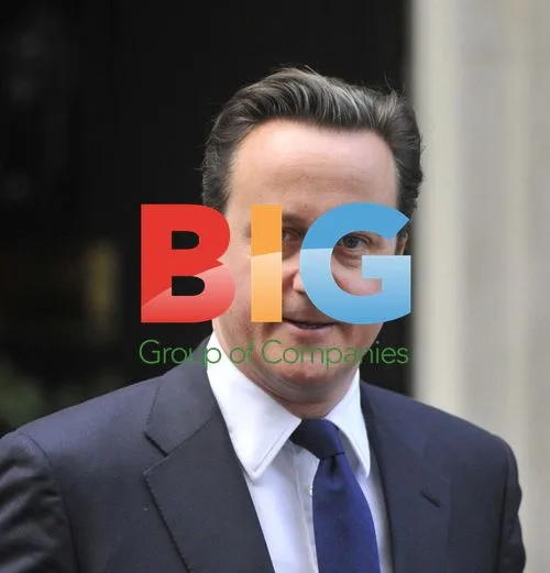 David Cameron Leaves Downing St for Parliament