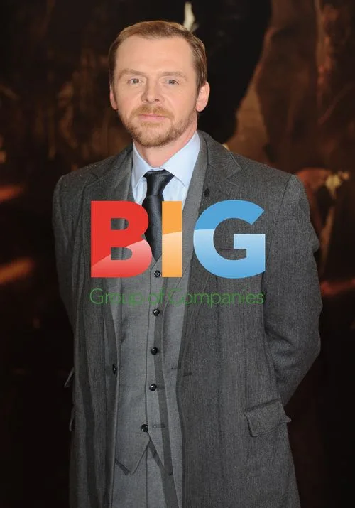 Simon Pegg at "Mission: Impossible" Premiere