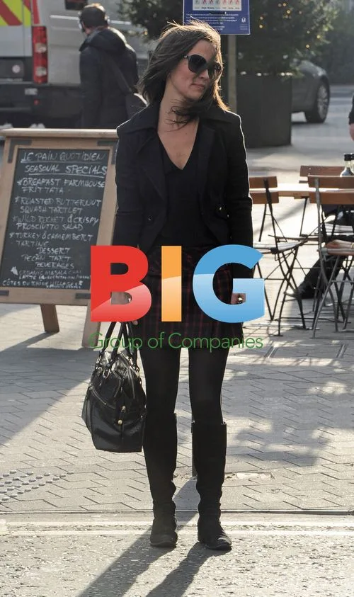 Pippa Middleton Leaving for Work