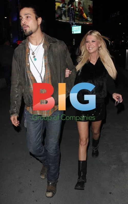 Tara Reid at Jay-Z Concert