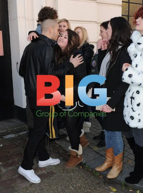 Max from The Wanted meets fans in London