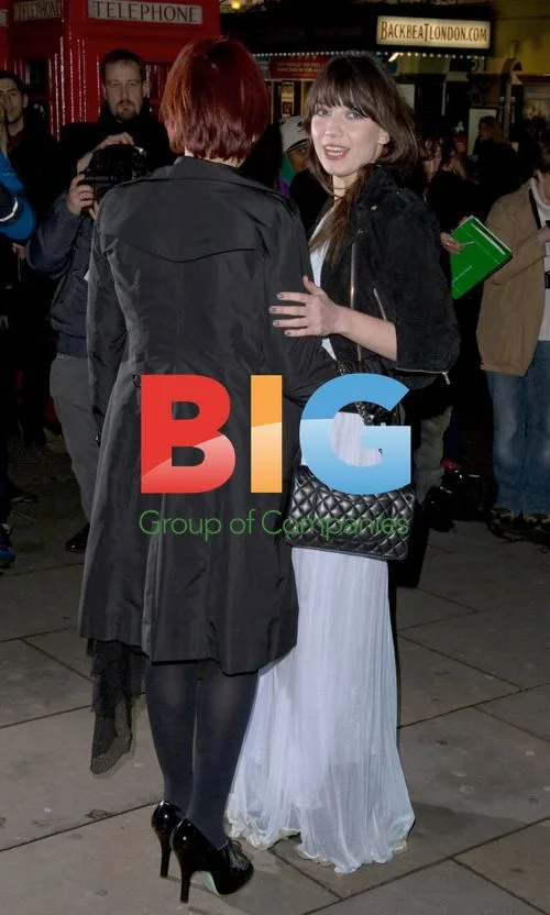 Pearl & Daisy Lowe at ENB Nutcracker Christmas Party