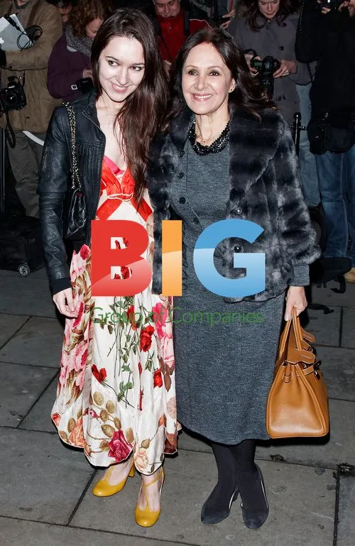 Abi and Arlene Phillips at ENB Christmas Party