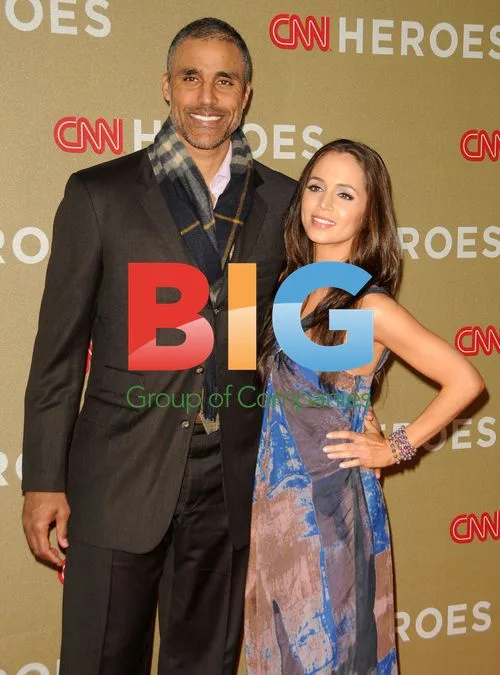 Rick Fox and Eliza Dushku at CNN Heroes Tribute