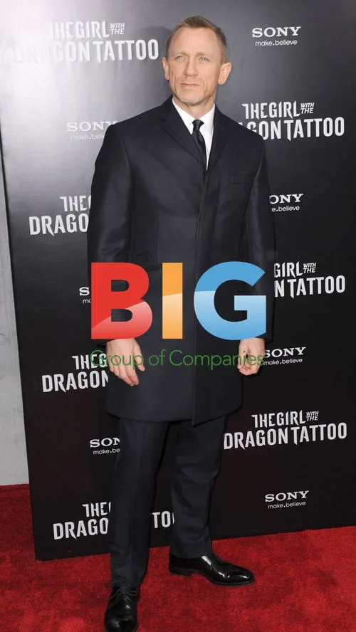 Rooney Mara & Daniel Craig at "Dragon Tattoo" Premiere