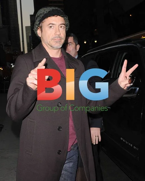 Robert Downey Jr on Late Show with Letterman