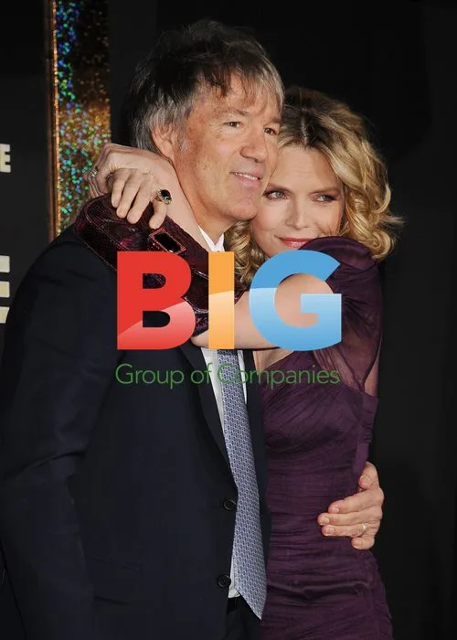 Michelle Pfeiffer and David E. Kelley at "New Year's Eve" Premiere