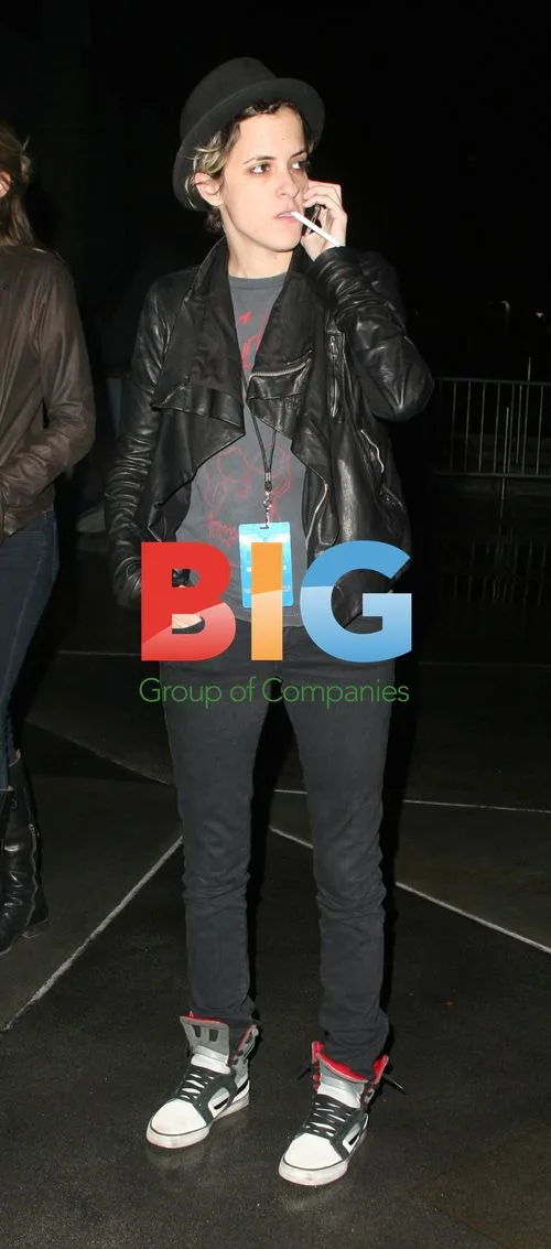 Samantha Ronson & Mark Salling after Jay Z concert