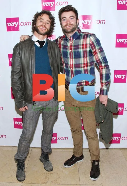 Cooper Green and Nick Green at Very.com Launch Party