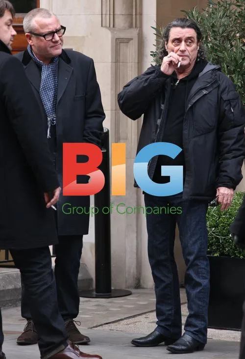 Ray Winstone and Ian McShane share a laugh