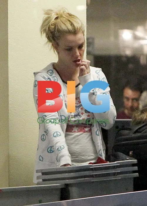 Britney Spears Departs Airport in Puerto Rico