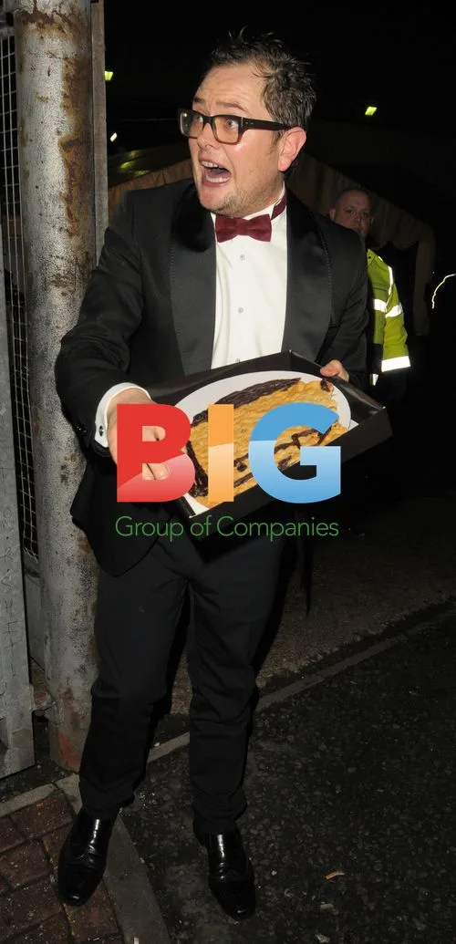 Alan Carr Leaving British Comedy Awards 2011