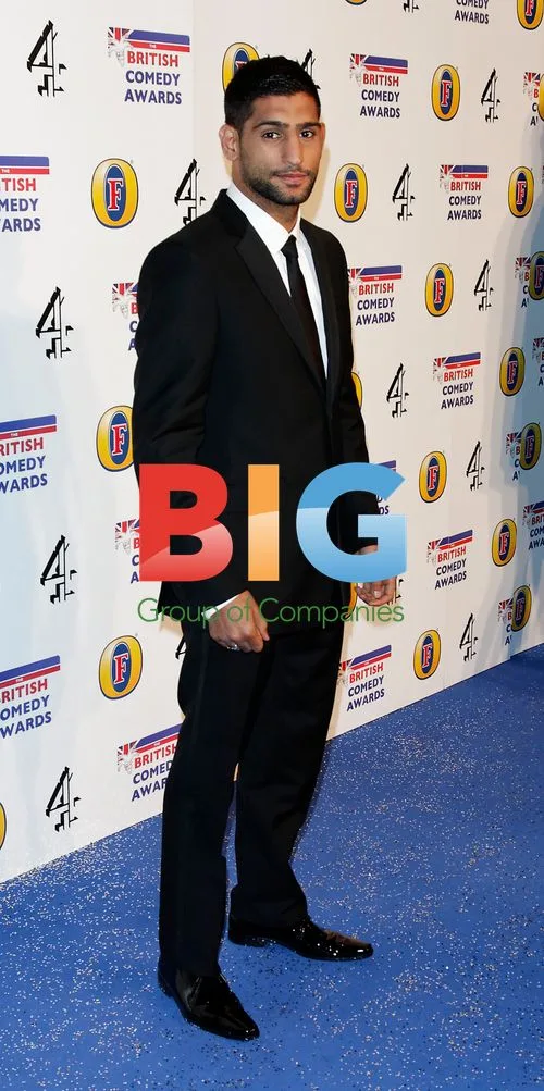 Aamir Khan at British Comedy Awards 2011