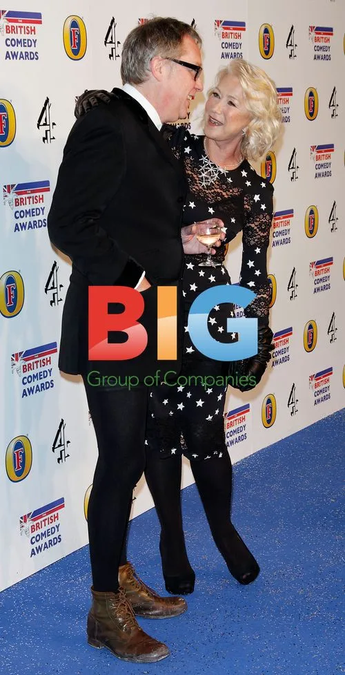 Helen Mirren and Vic Reeves at British Comedy Awards