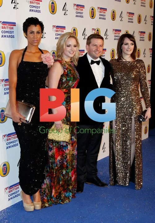 Zawe Ashton, Kimberley Nixon and Charlotte Ritchie at British Comedy Awards 2011