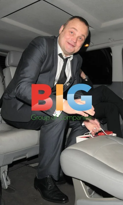 Al Murray Leaves British Comedy Awards 2011