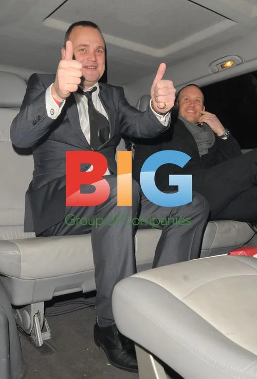 Al Murray Leaving British Comedy Awards 2011