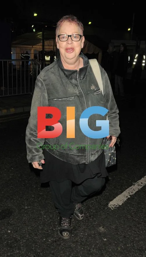 Jo Brand Leaving British Comedy Awards 2011