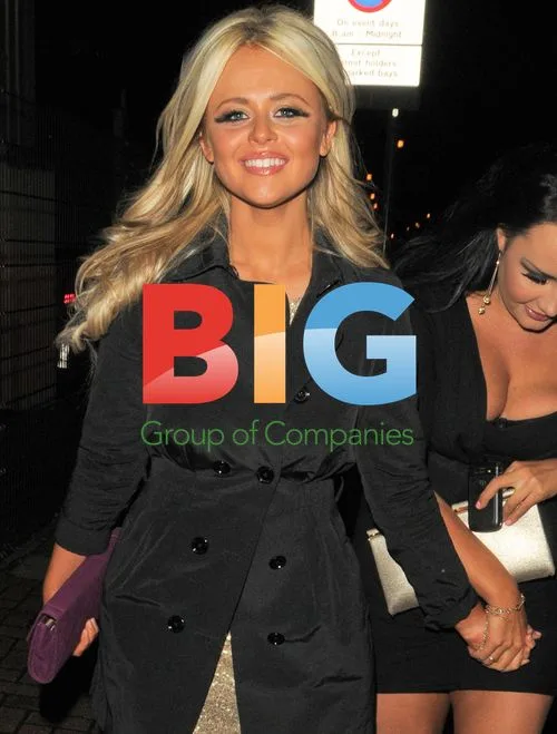 Emily Atack Leaving British Comedy Awards 2011