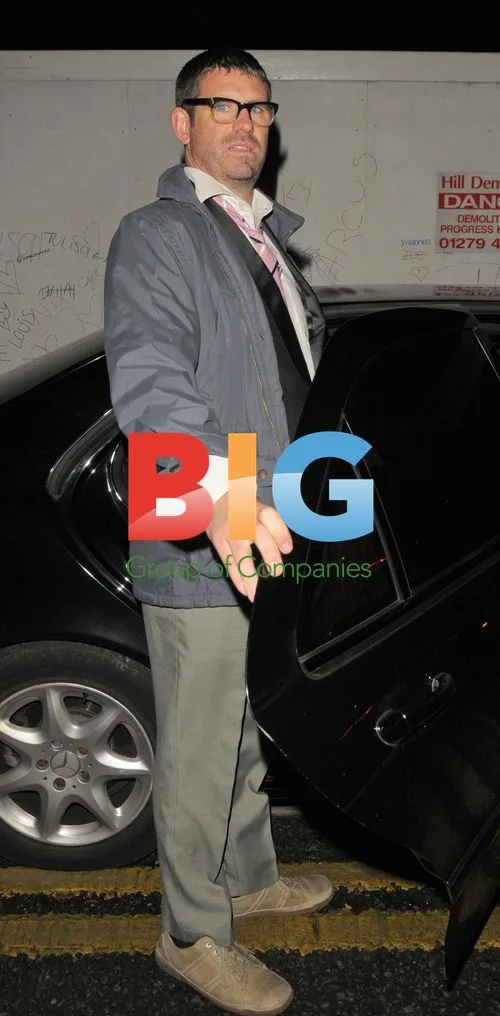 Angelos Epithemiou Leaving British Comedy Awards 2011