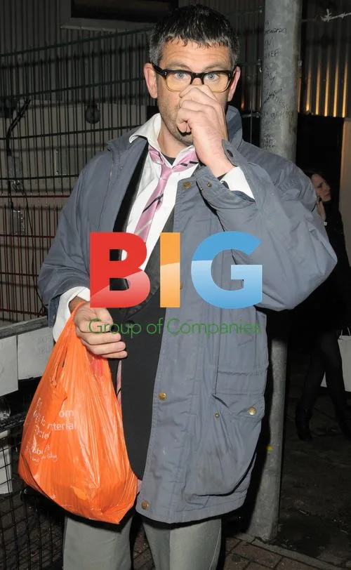 Angelos Epithemiou Leaving British Comedy Awards 2011