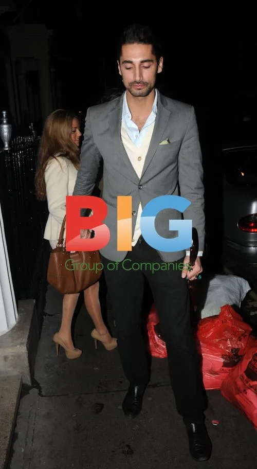 Spencer Matthews and Hugo Taylor in London