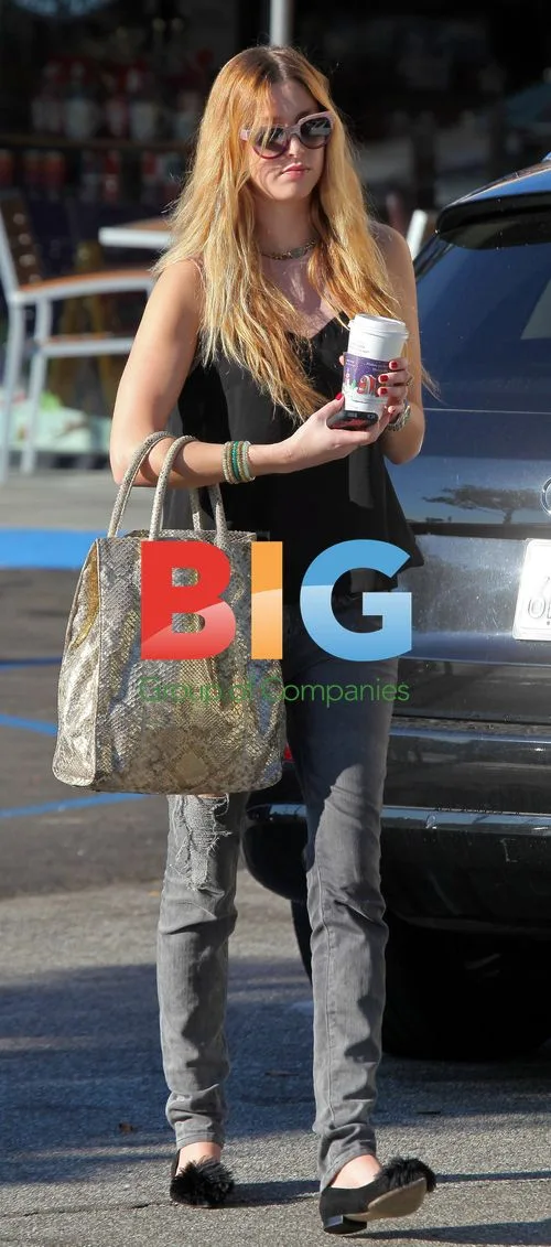 Whitney Port out for coffee in LA