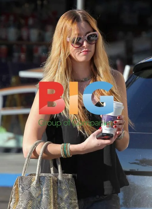 Whitney Port gets coffee in LA