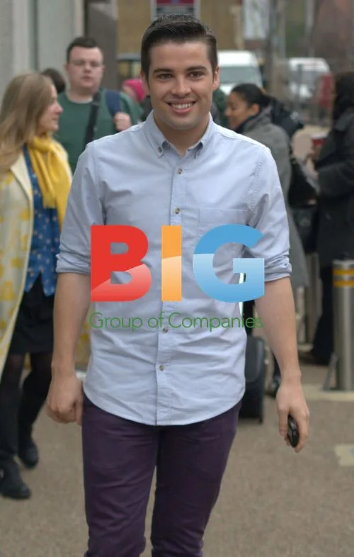 Joe McElderry at ITV Studios