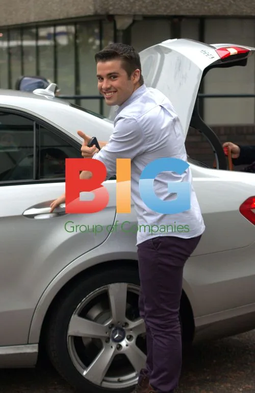 Joe McElderry at ITV Studios in London