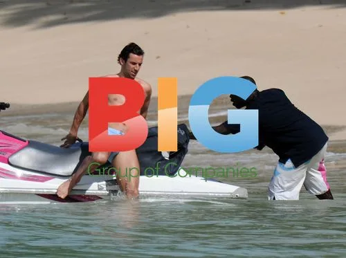 Croatian Footballer Darijo Srna on Holiday with Wife