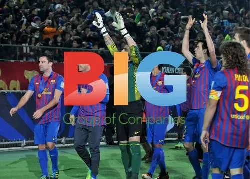Barcelona FC Celebrates Club World Cup 2011 Win