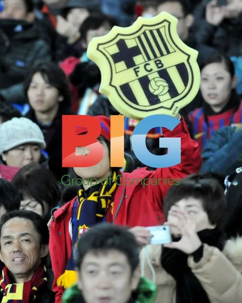 Barcelona Celebrates Club World Cup Win