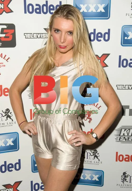 Laura Beverly at Loaded Magazine Xmas Party