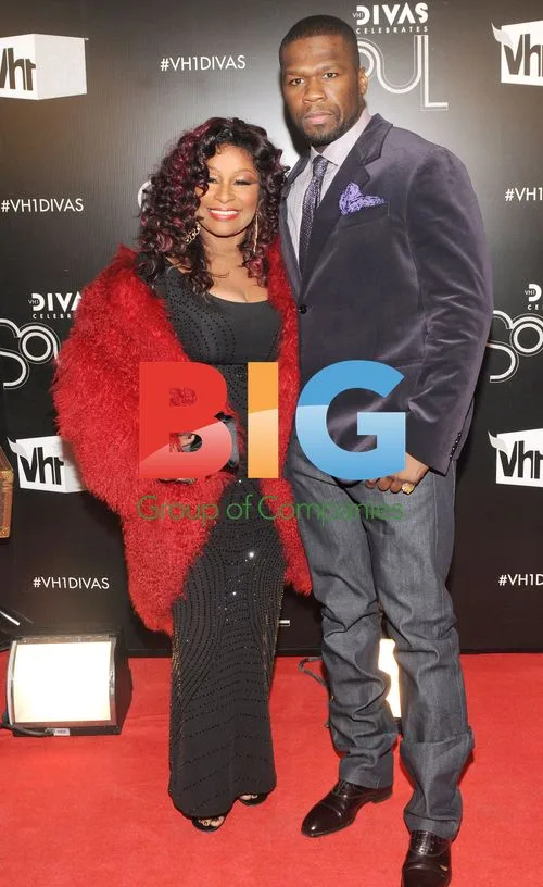 Chaka Khan and 50 Cent at "VH1 Divas Celebrates Soul"