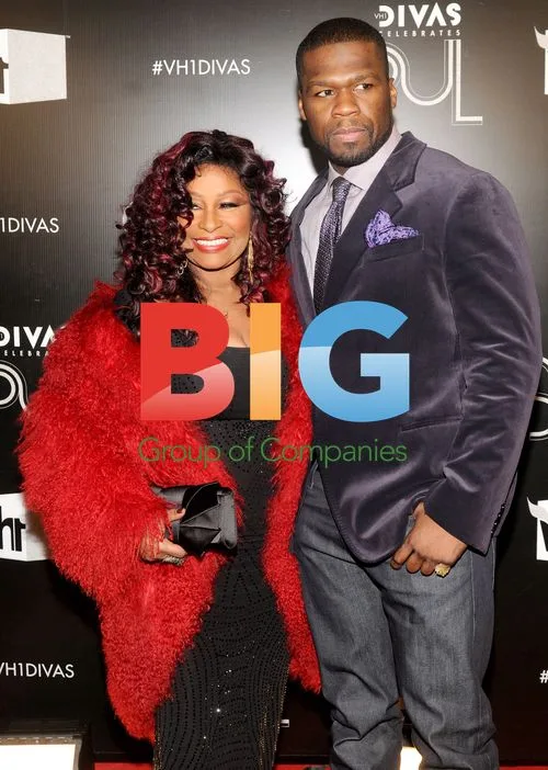 Chaka Khan and 50 Cent at VH1 Divas Celebrates Soul
