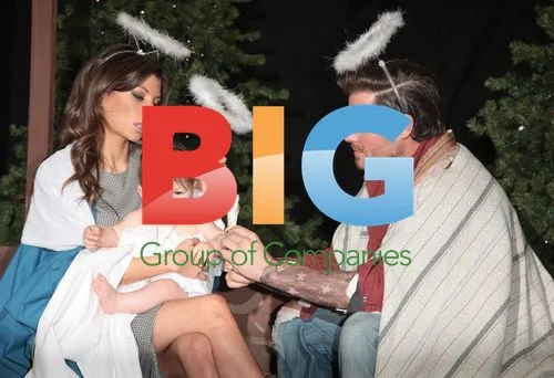 Alison Jackson's Nativity Scene with Beckham Look-a-likes