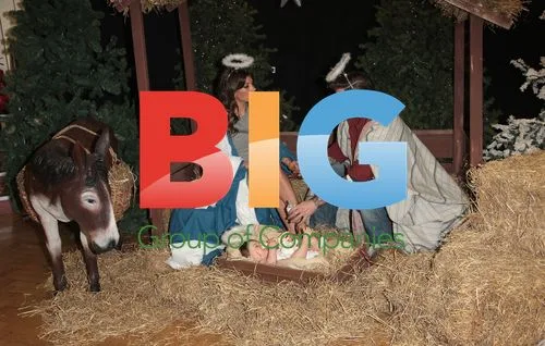 Alison Jackson Nativity Scene with Beckham Lookalikes