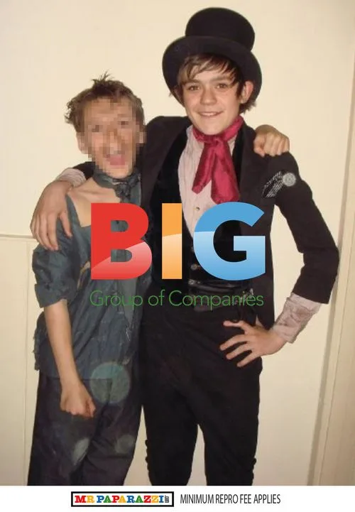 Frankie Cocozza Backstage in Oliver