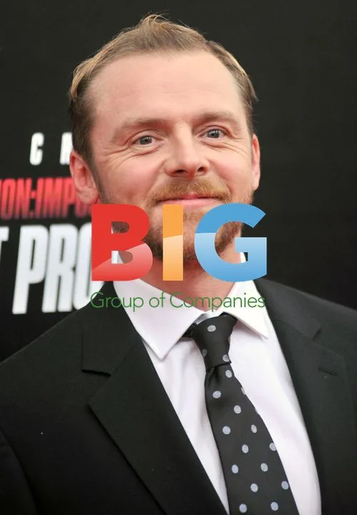 Simon Pegg at 'Mission: Impossible' Premiere