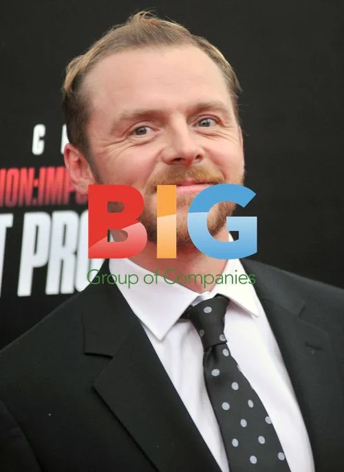 Simon Pegg at 'MI: Ghost Protocol' Premiere