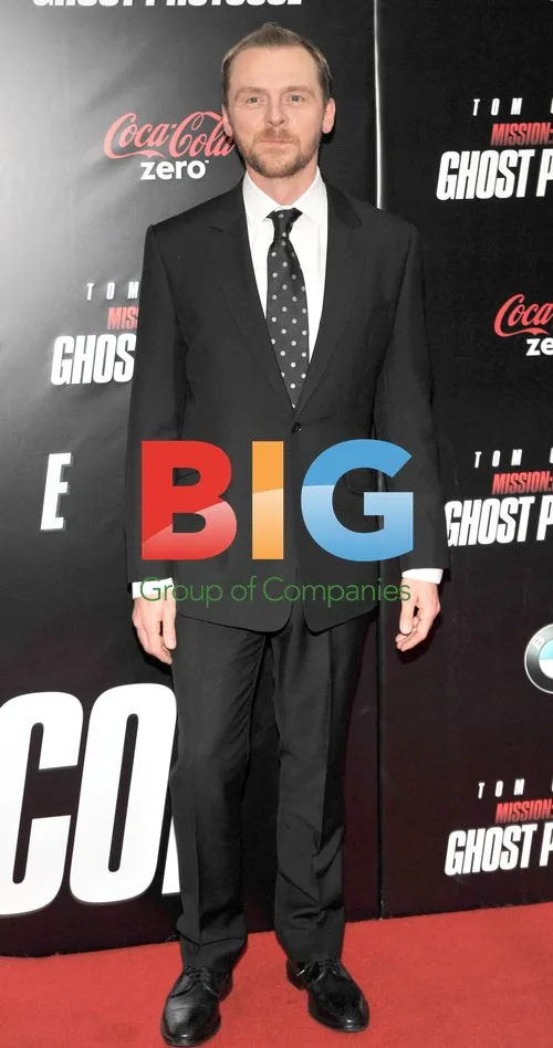 Simon Pegg at 'Mission: Impossible' Premiere